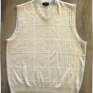 Dockers Sweater‎ Vest Men XL Beige